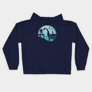 Alien Loch Ness Monster Bigfoot Kids Hoodie